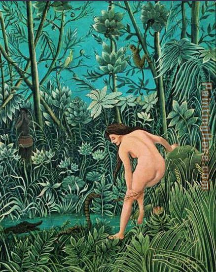 The Charm painting - Henri Rousseau The Charm art painting